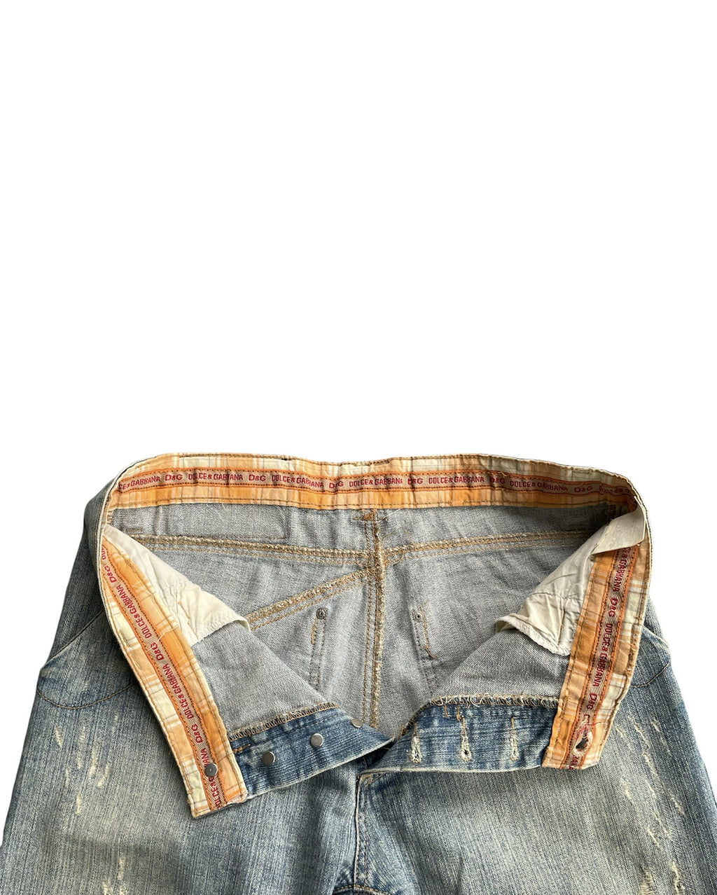 Vintage Dolce & Gabbana Distresed Denim