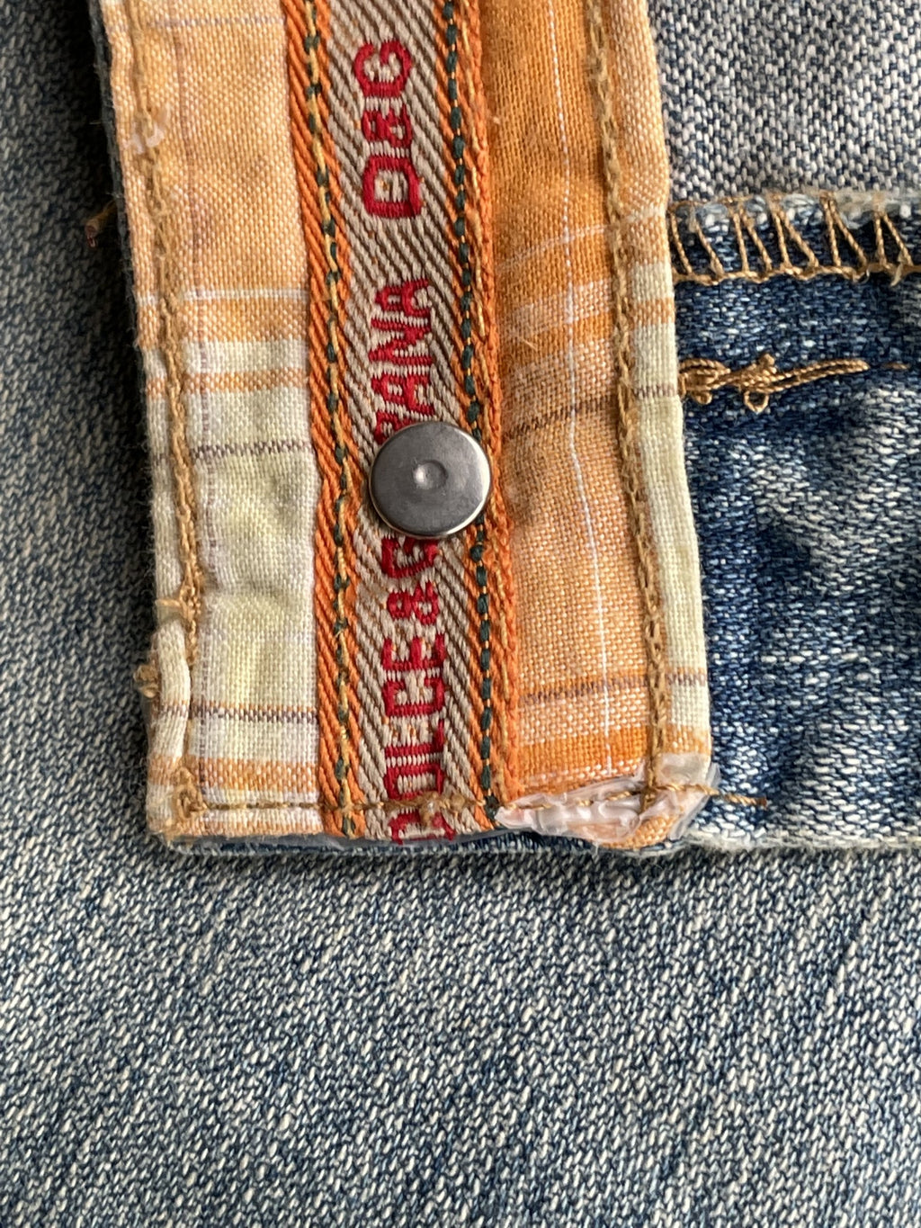 Vintage Dolce & Gabbana Distresed Denim