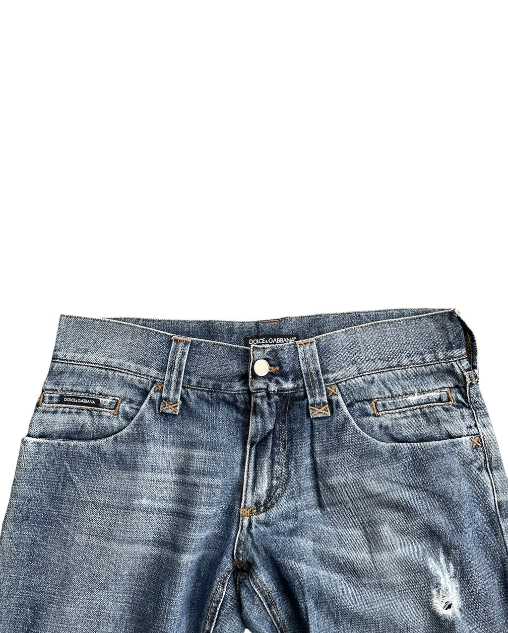 Vintage Dolce & Gabbana Distresed Denim