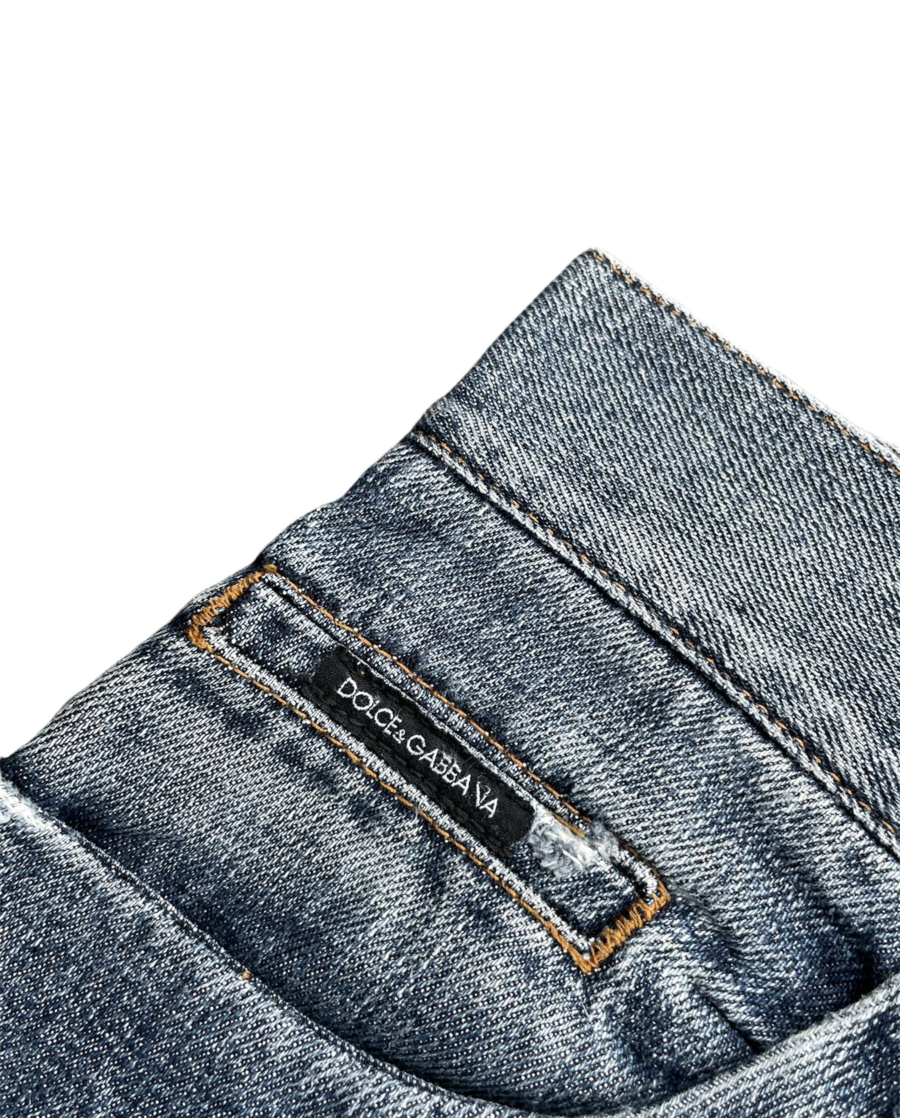 Vintage Dolce & Gabbana Distresed Denim