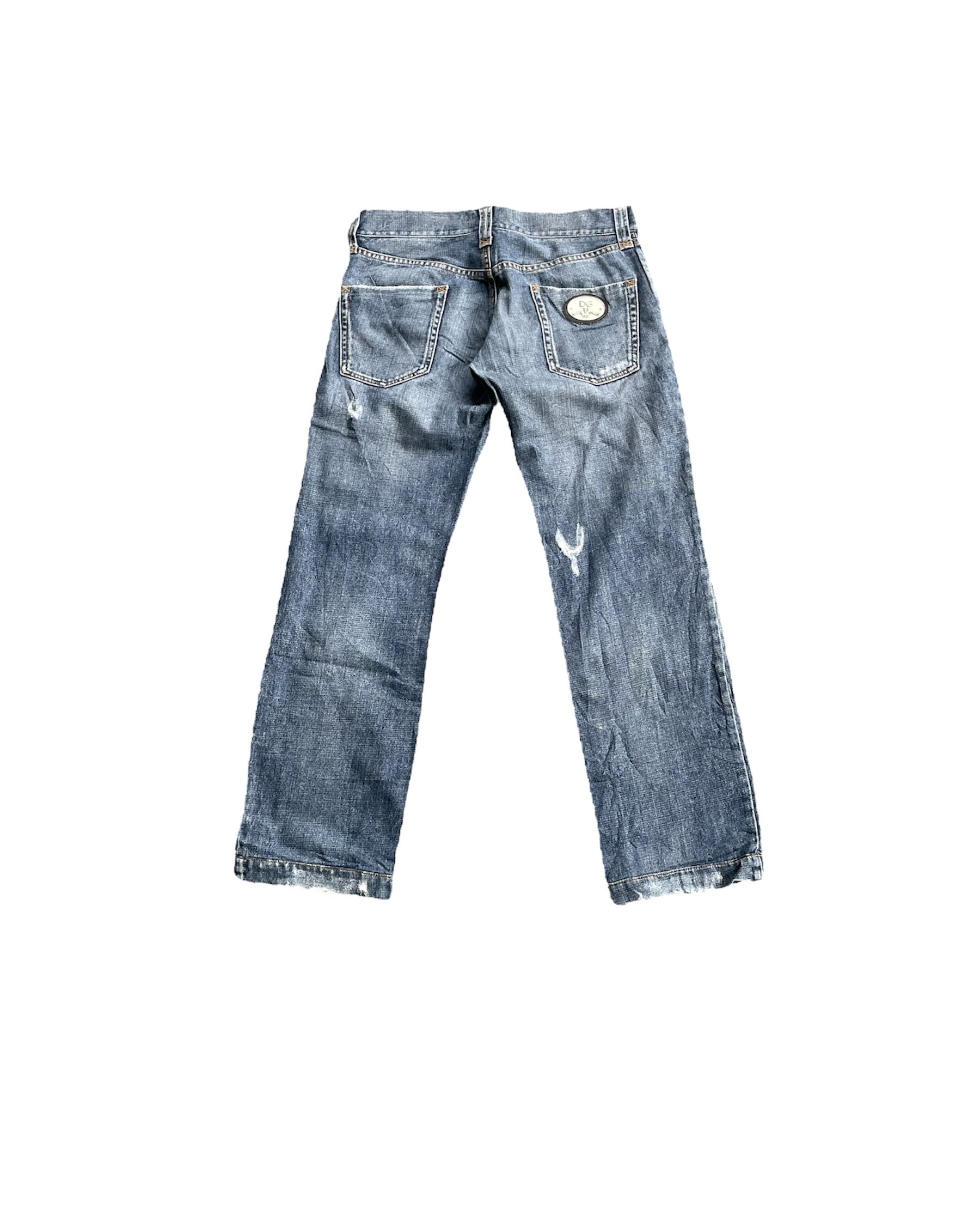 Vintage Dolce & Gabbana Distresed Denim