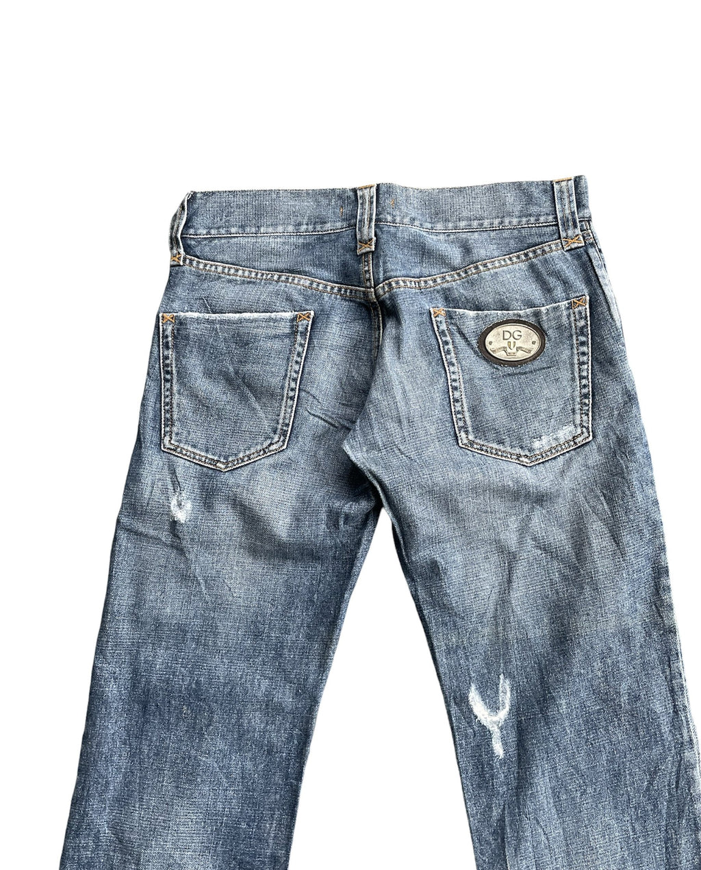 Vintage Dolce & Gabbana Distresed Denim