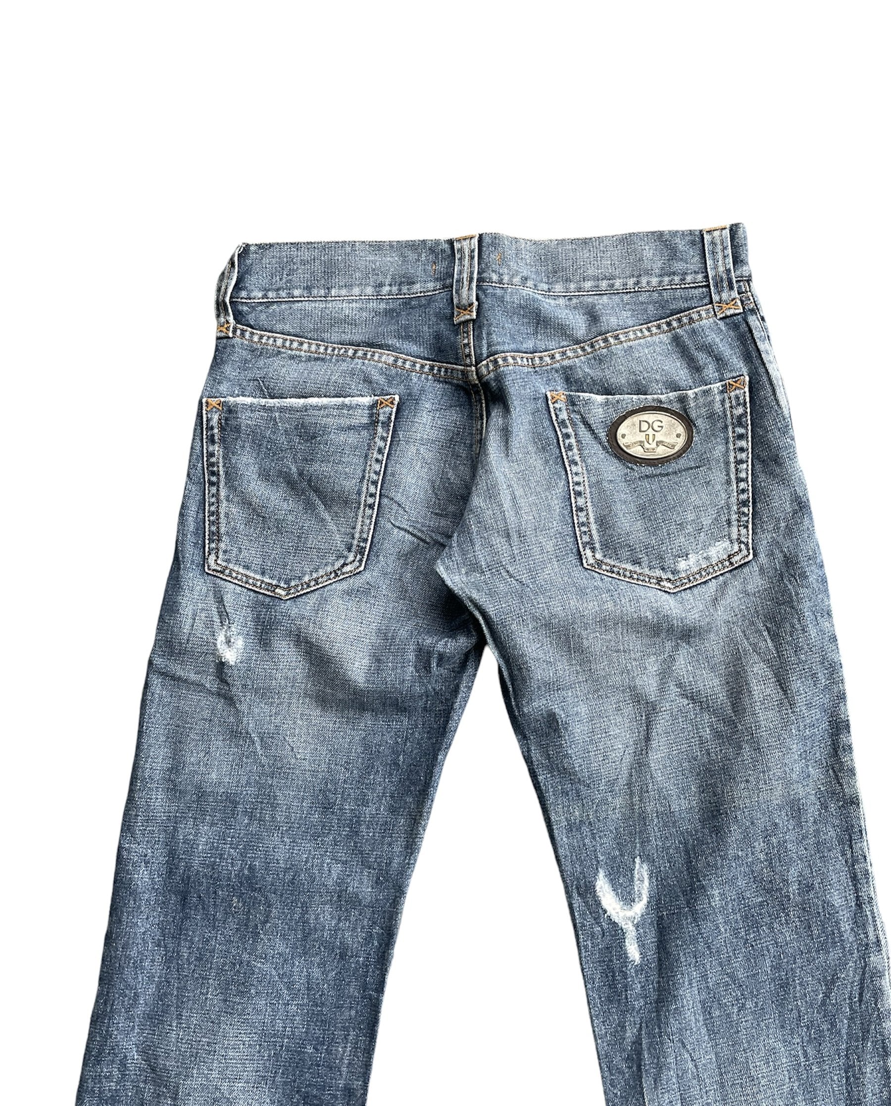 Vintage Dolce & Gabbana Distresed Denim