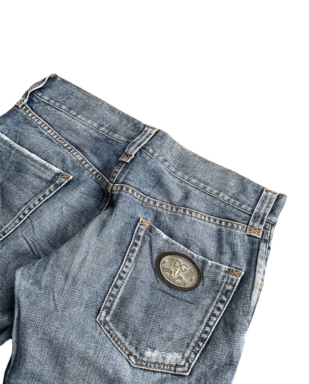 Vintage Dolce & Gabbana Distresed Denim