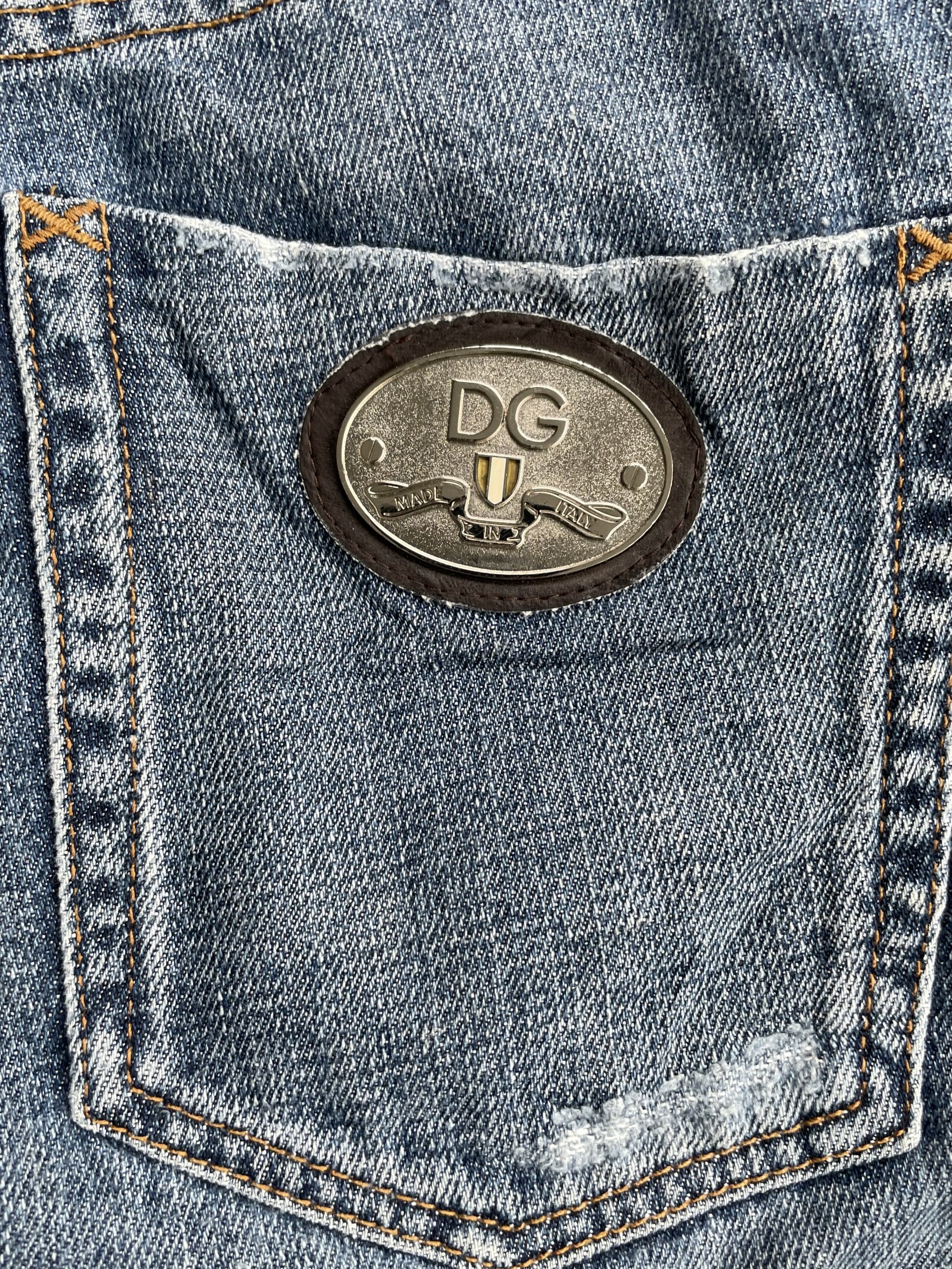 Vintage Dolce & Gabbana Distresed Denim