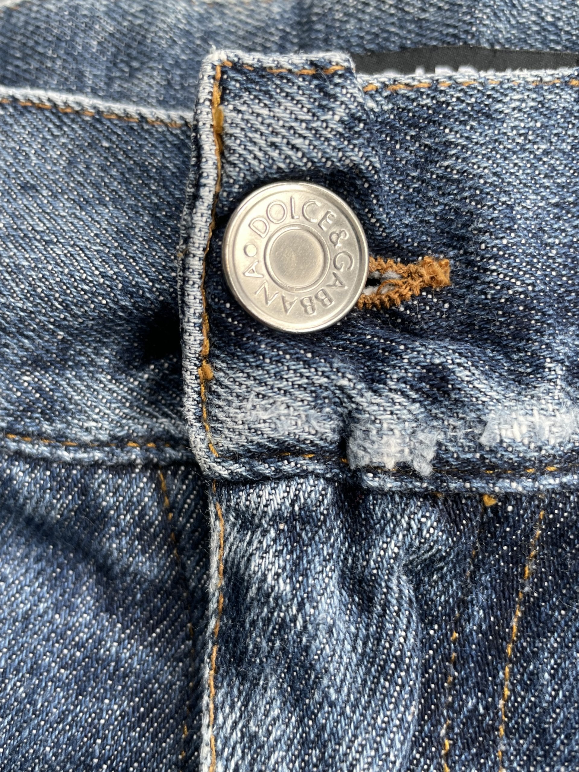 Vintage Dolce & Gabbana Distresed Denim