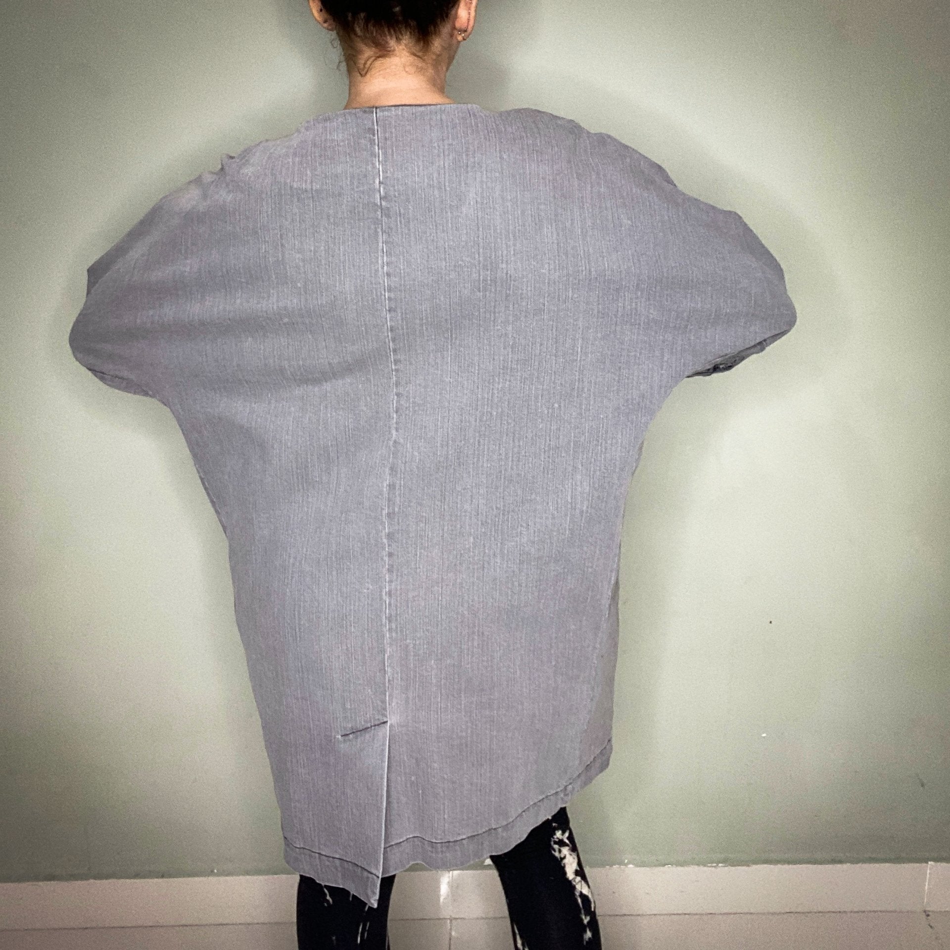 VANESSA KOREA GREY DENIM JACKET