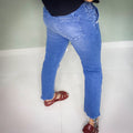 DAWN DENIM ETHICAL JEANS 'SLIM HEAVEN TAPER CROP'