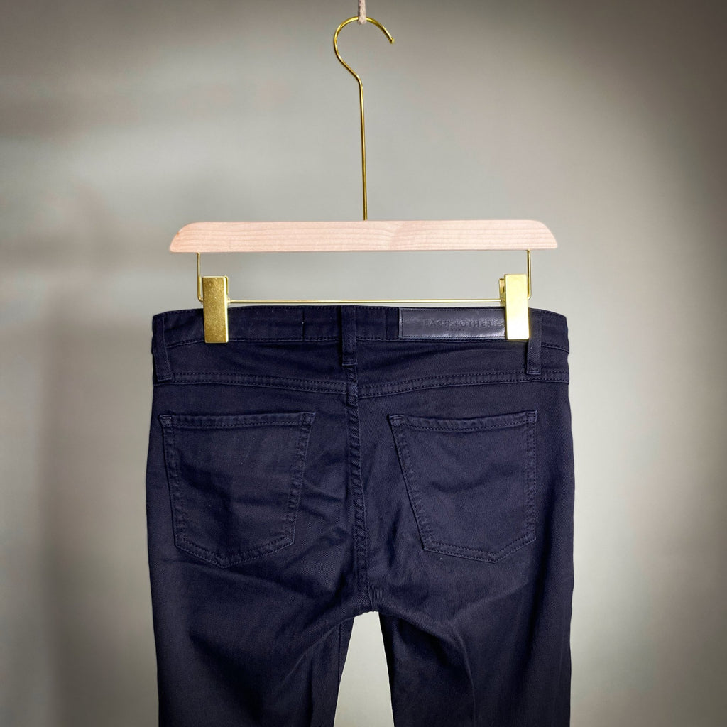 EACH X OTHER (Paris) BLACK SKINNIES WITH FOIL DETAIL