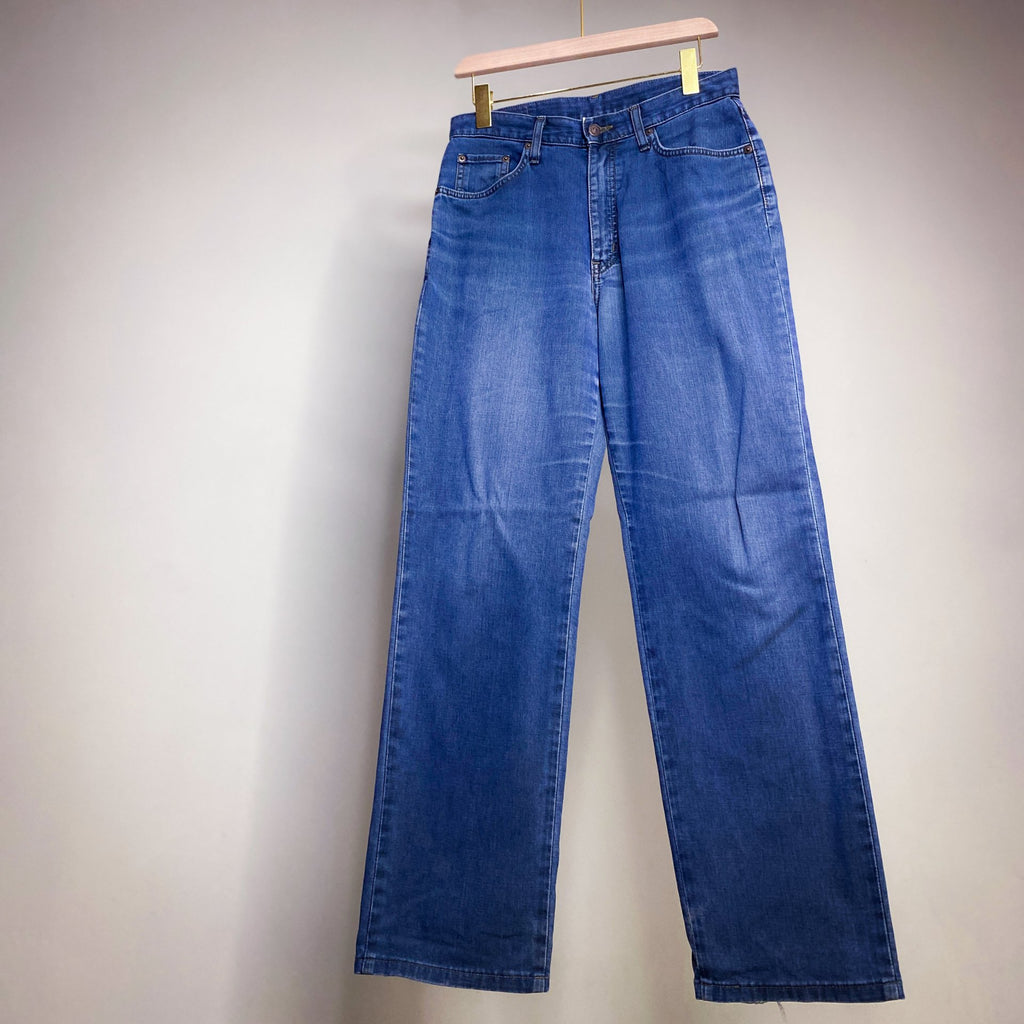 EDWIN 704 STRAIGHT CUT JEANS // Zipper fly, waist 31 - leg 31