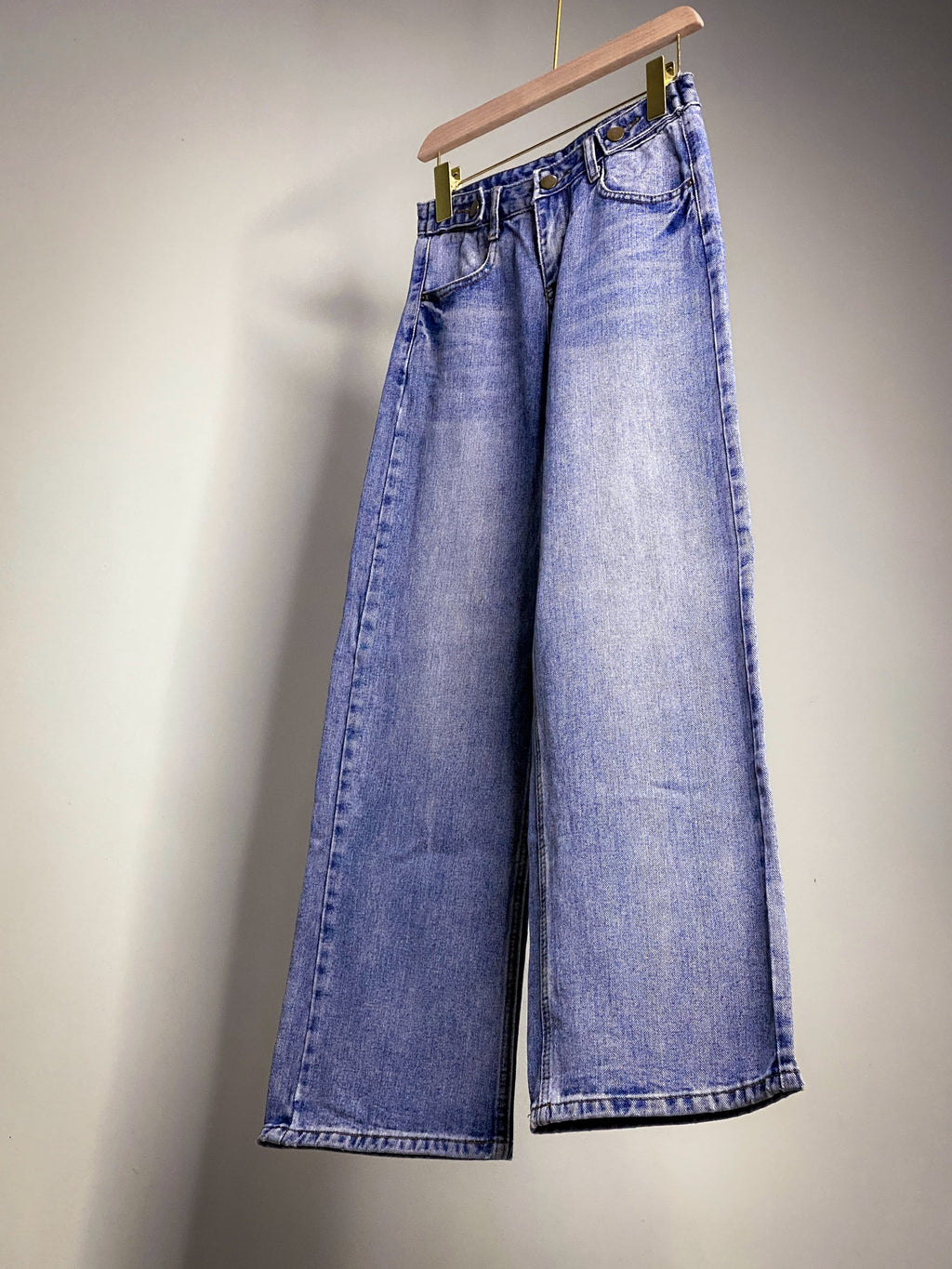 LADIES UNBRANDED SIDE CINCH JEANS // Zipper fly Size 27