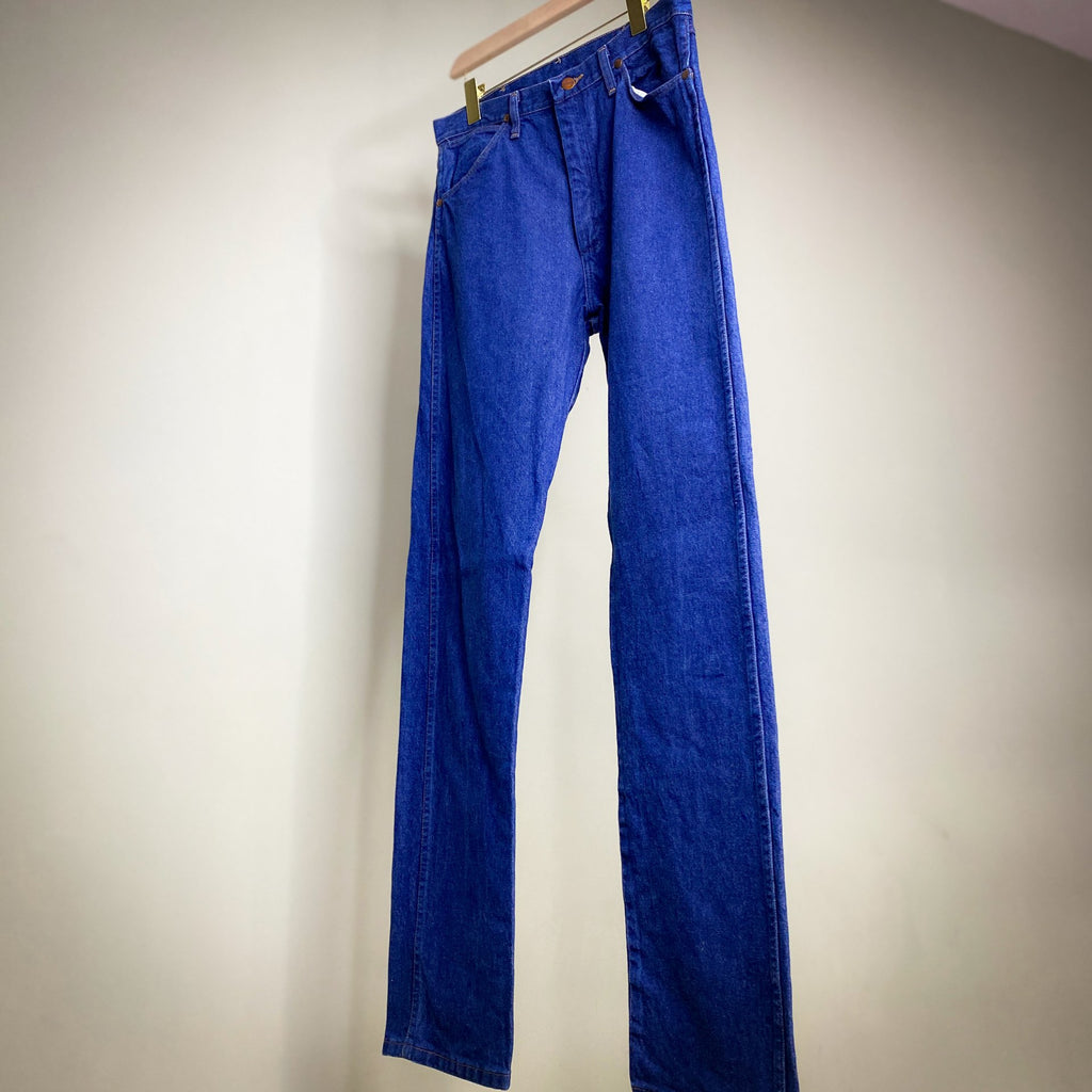 WRANGLER VINTAGE DEEP BLUE JEANS 33waist - 36leg