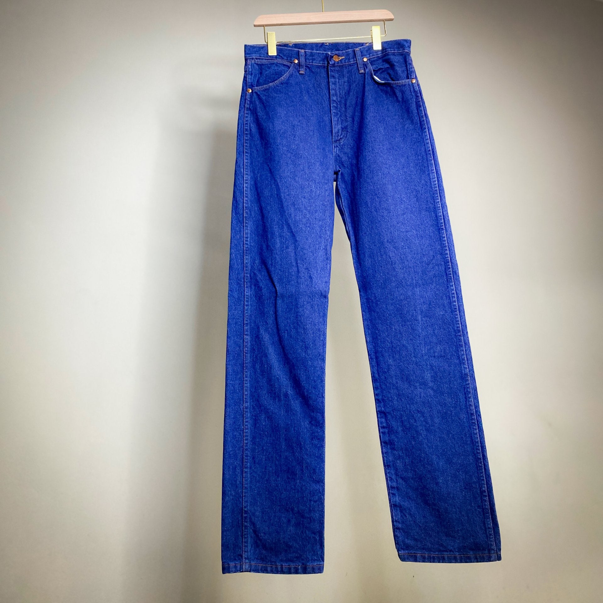WRANGLER VINTAGE DEEP BLUE JEANS 33waist - 36leg