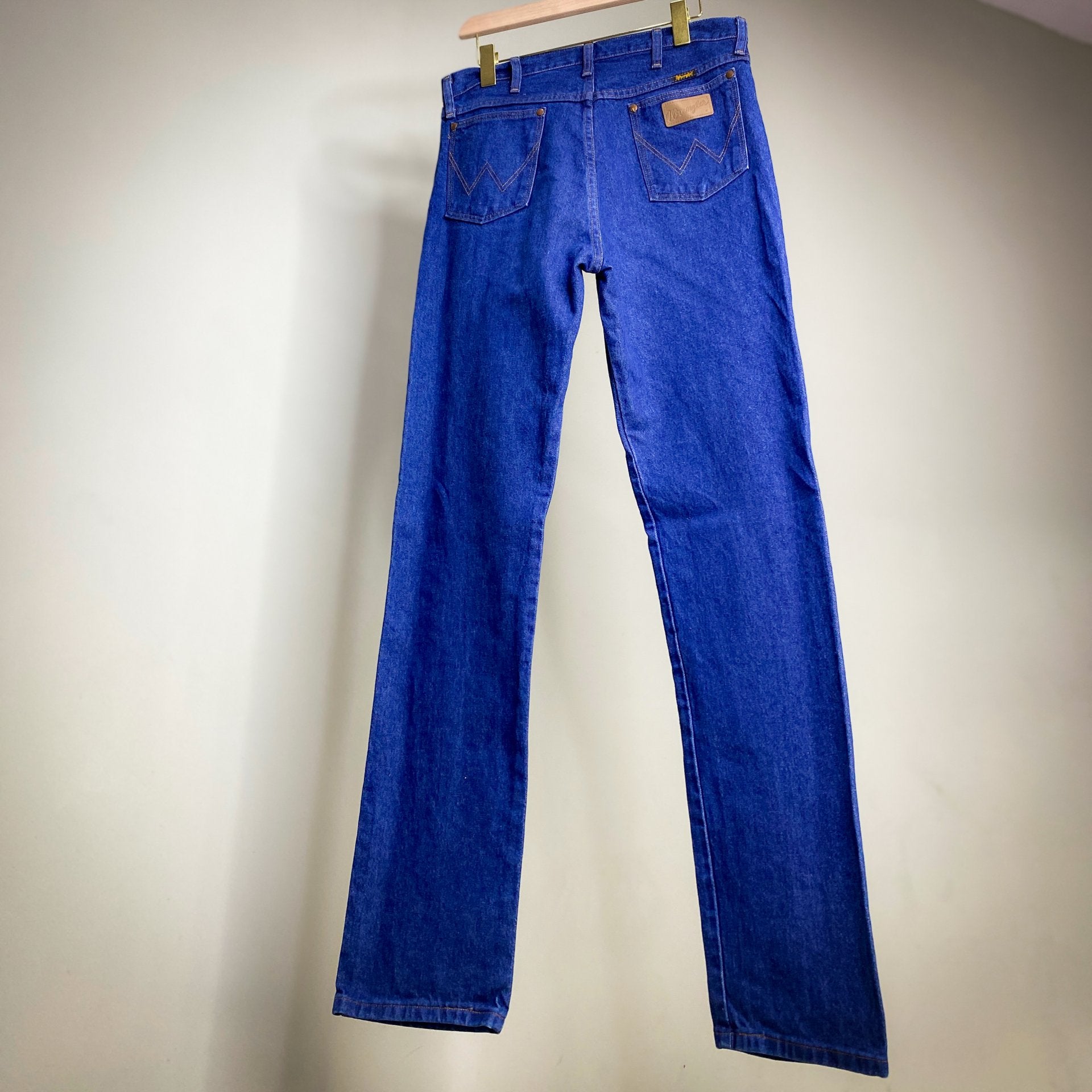 WRANGLER VINTAGE DEEP BLUE JEANS 33waist - 36leg