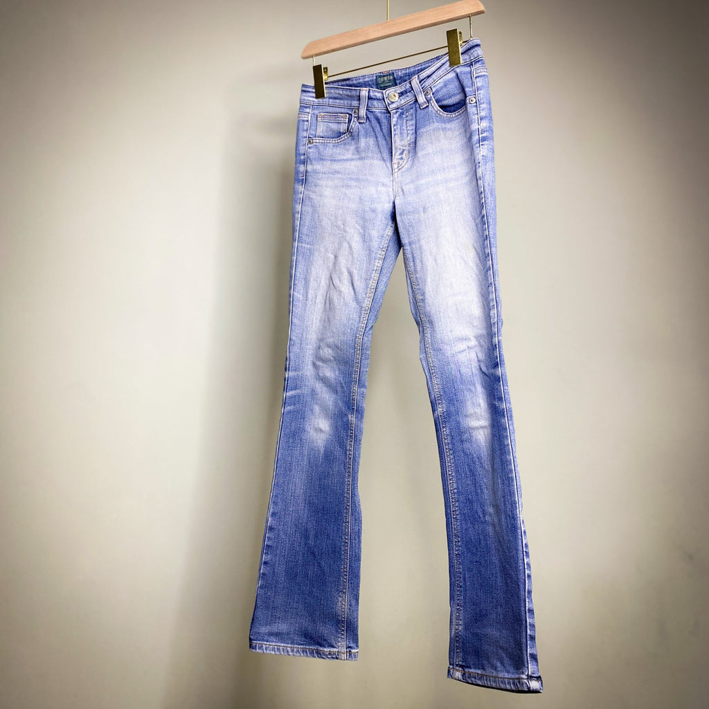 EDWIN ME423 'MADE IN JAPAN' STRAIGHT CUT JEANS // Zipper fly; waist 28 - leg 30