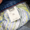 EDWIN ME423 'MADE IN JAPAN' STRAIGHT CUT JEANS // Zipper fly; waist 28 - leg 30