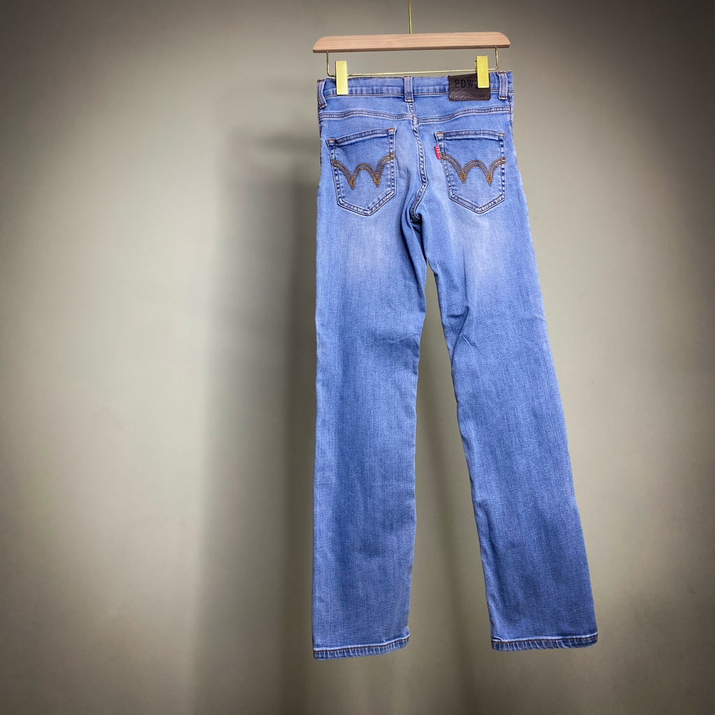 EDWIN 503 JUNIOR 145-155CM WAIST 28 - INSIDE LEG 28