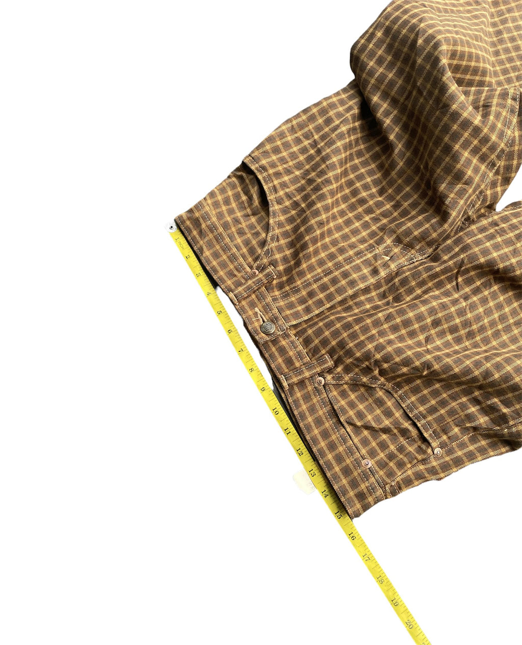 Vintage Tuf Nut Checkered Denim