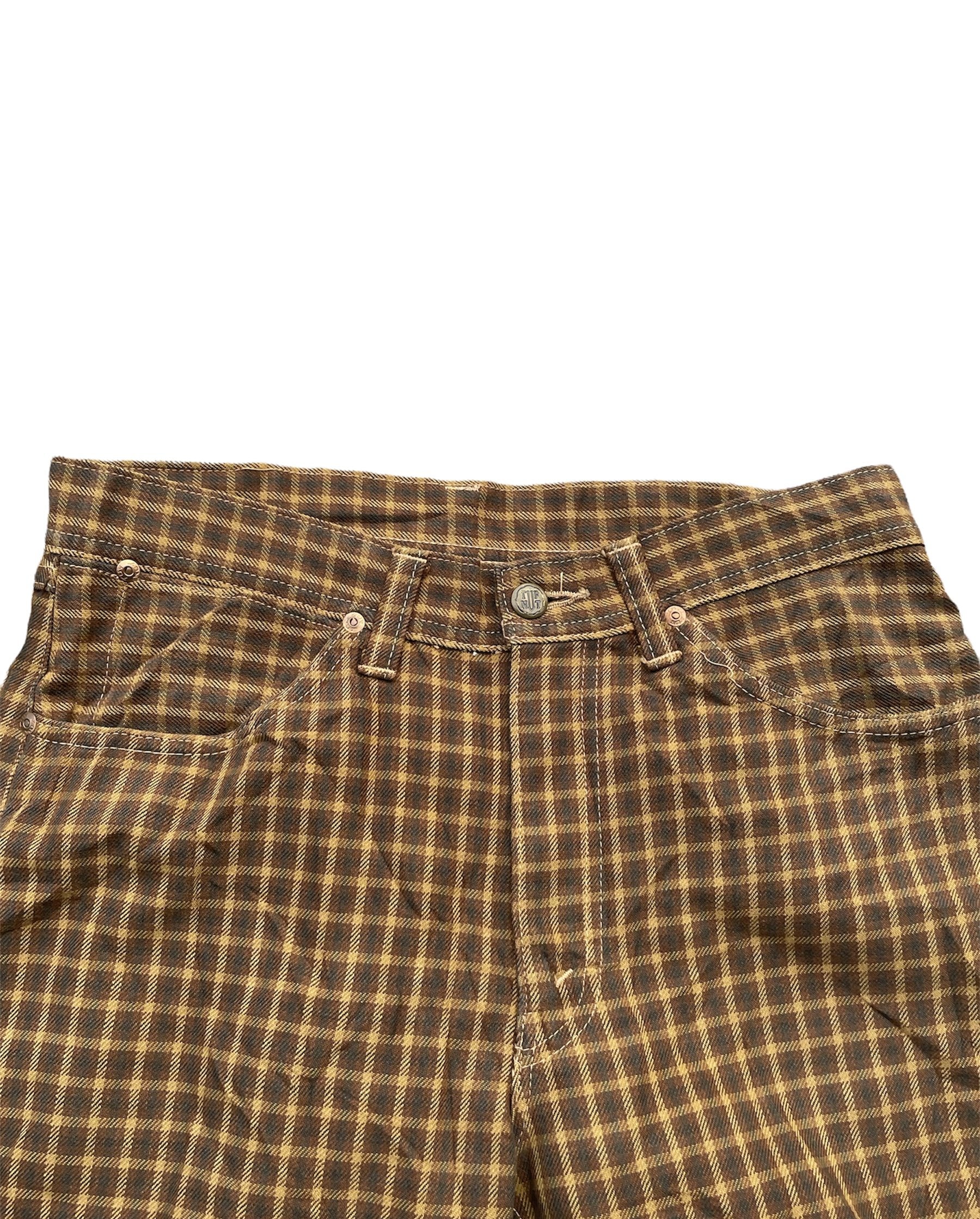 Vintage Tuf Nut Checkered Denim