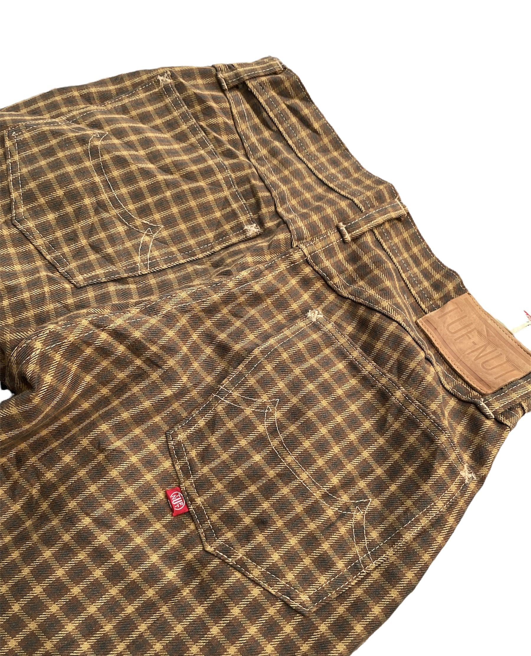 Vintage Tuf Nut Checkered Denim