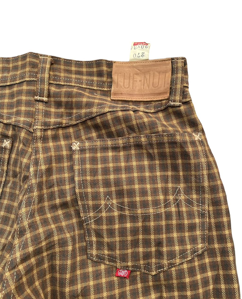 Vintage Tuf Nut Checkered Denim