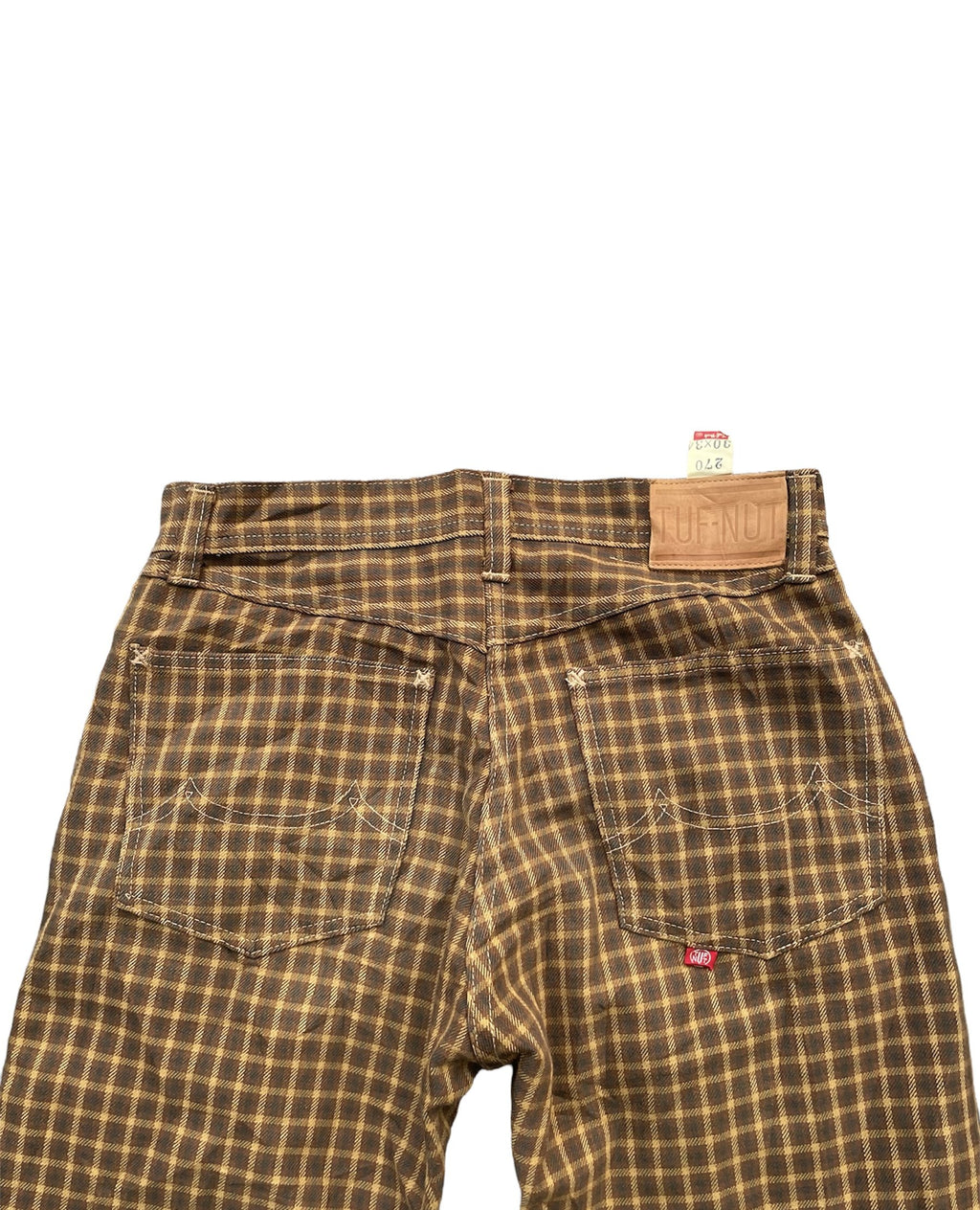 Vintage Tuf Nut Checkered Denim
