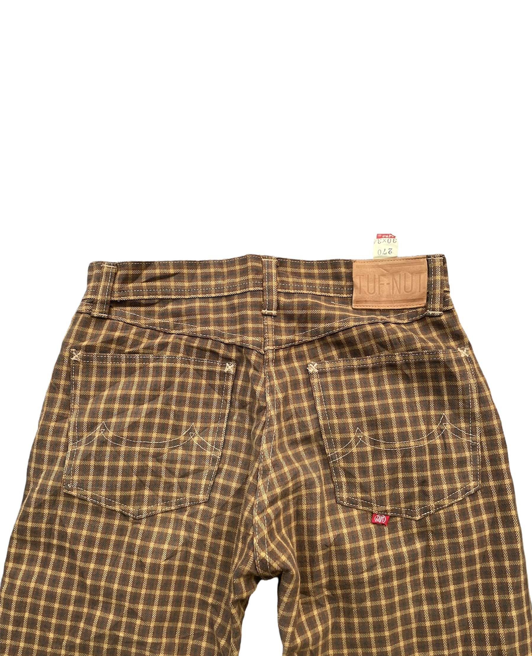Vintage Tuf Nut Checkered Denim