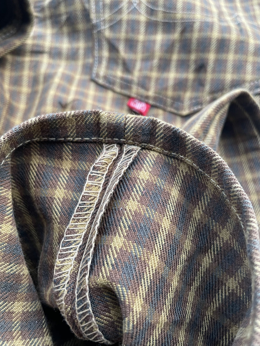 Vintage Tuf Nut Checkered Denim