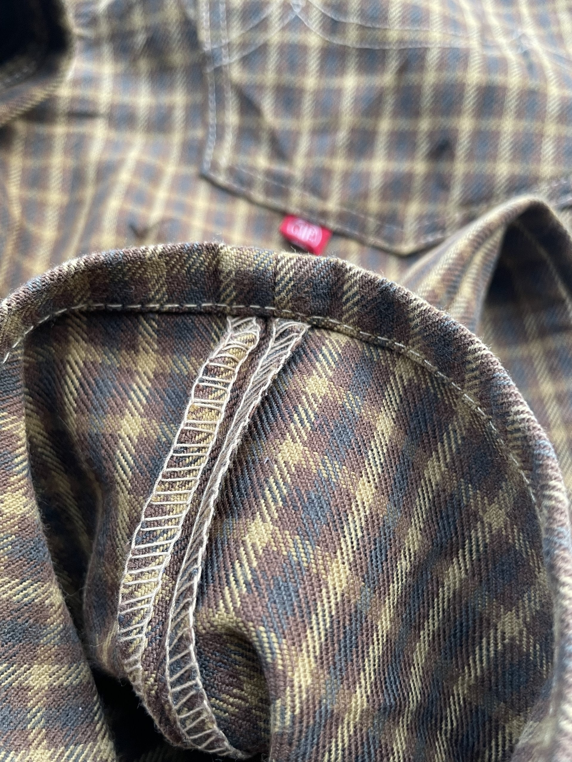 Vintage Tuf Nut Checkered Denim