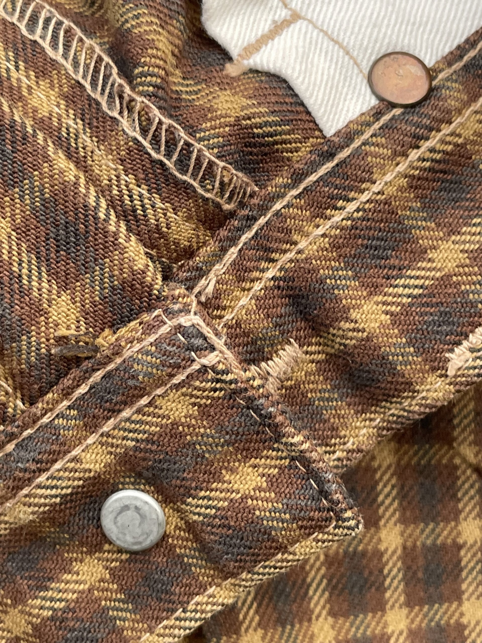 Vintage Tuf Nut Checkered Denim