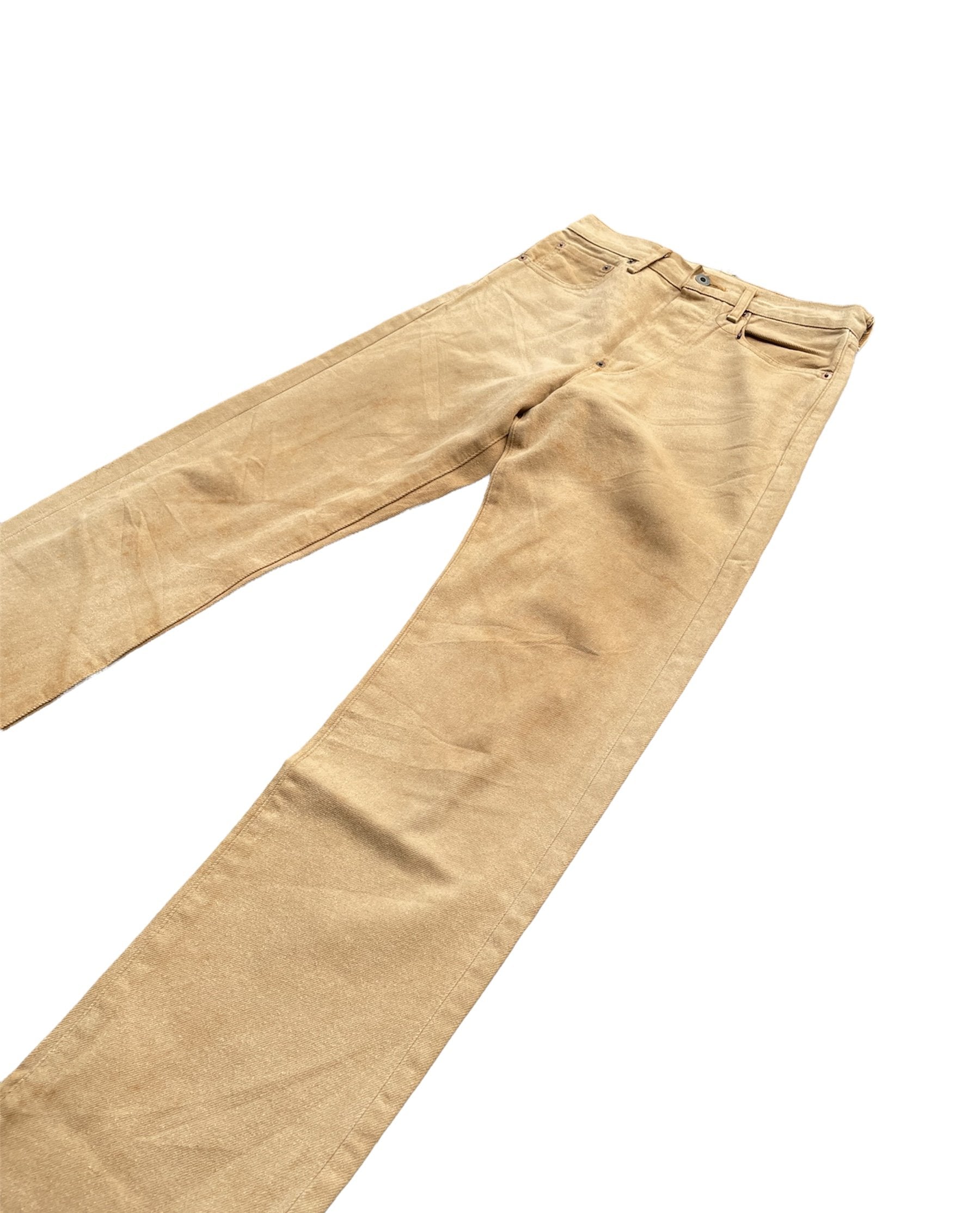 Vintage 1992 Levis 701 E white Tab Denim