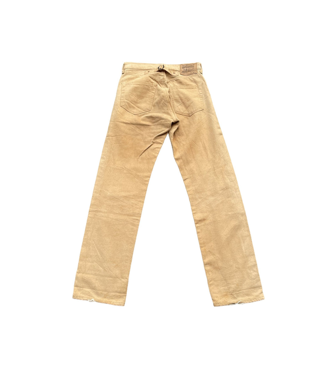 Vintage 1992 Levis 701 E white Tab Denim