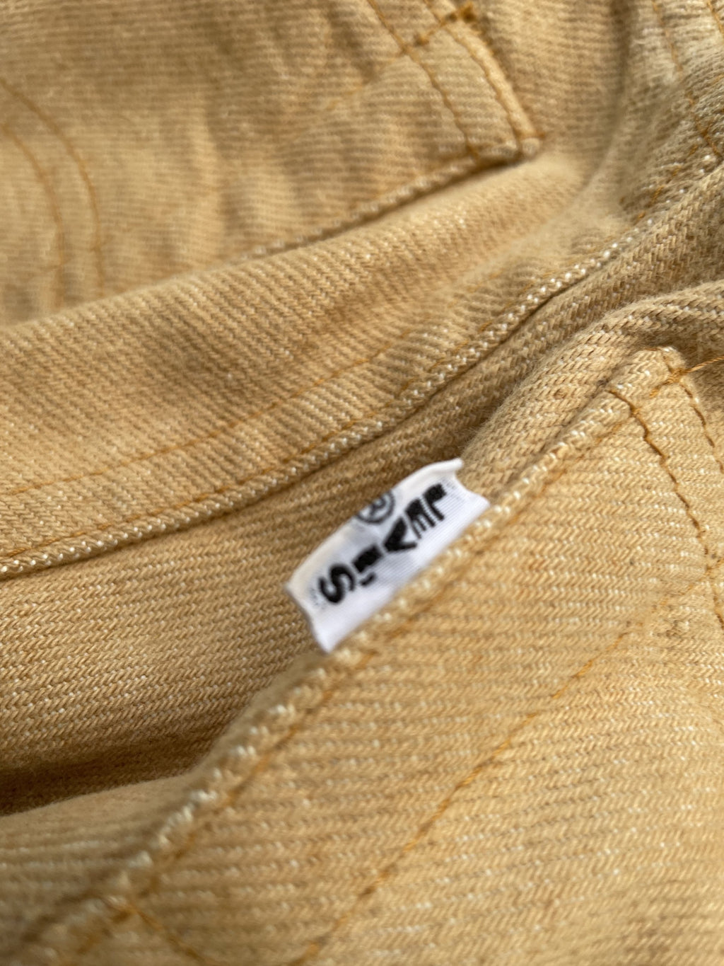 Vintage 1992 Levis 701 E white Tab Denim