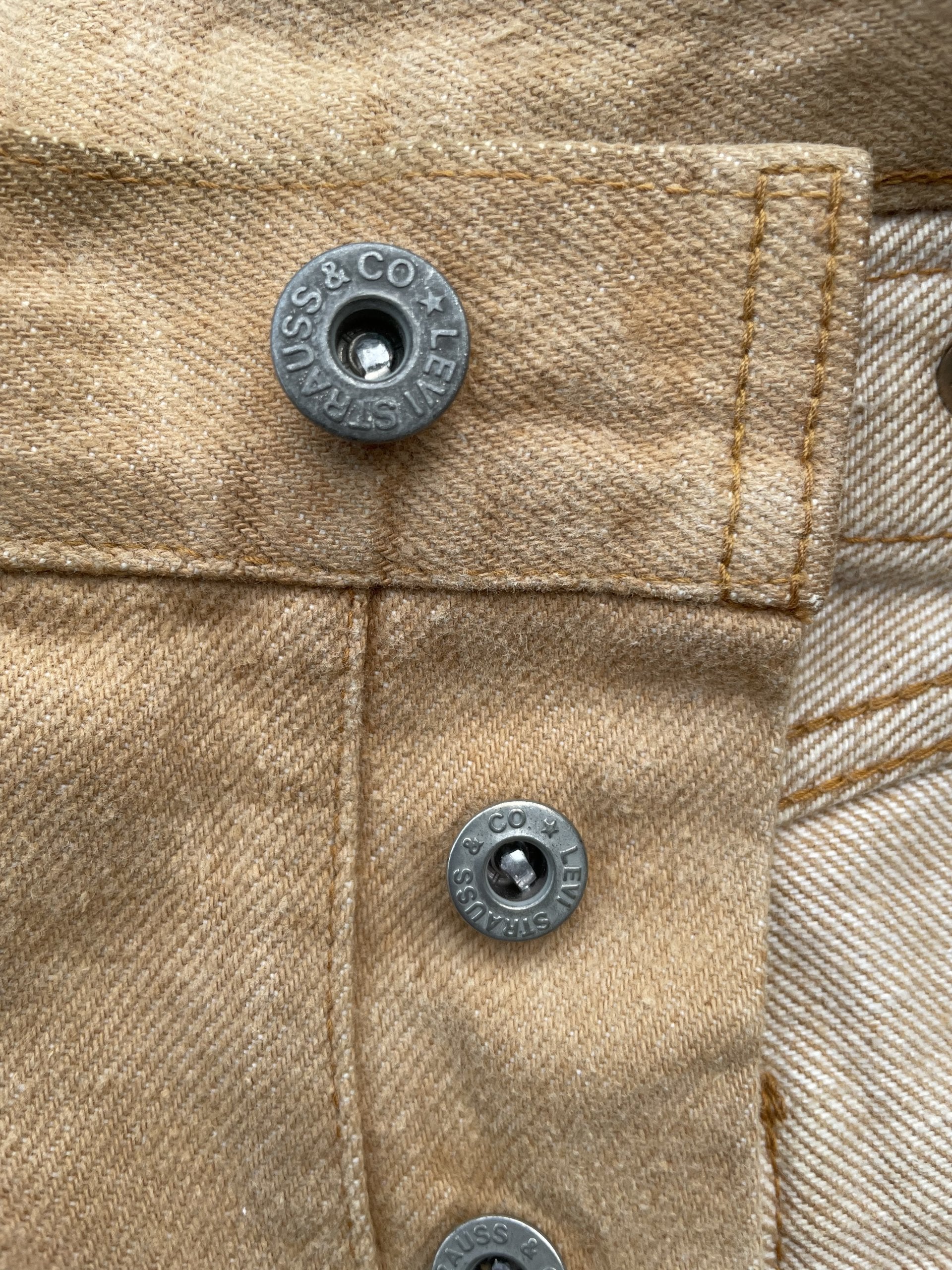 Vintage 1992 Levis 701 E white Tab Denim