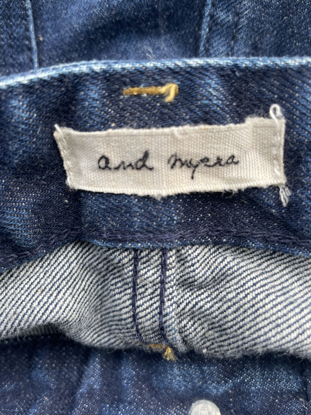 And Myera Japan Redline Selvedge Denim