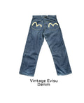 Vintage Evisu Baker Pant Denim