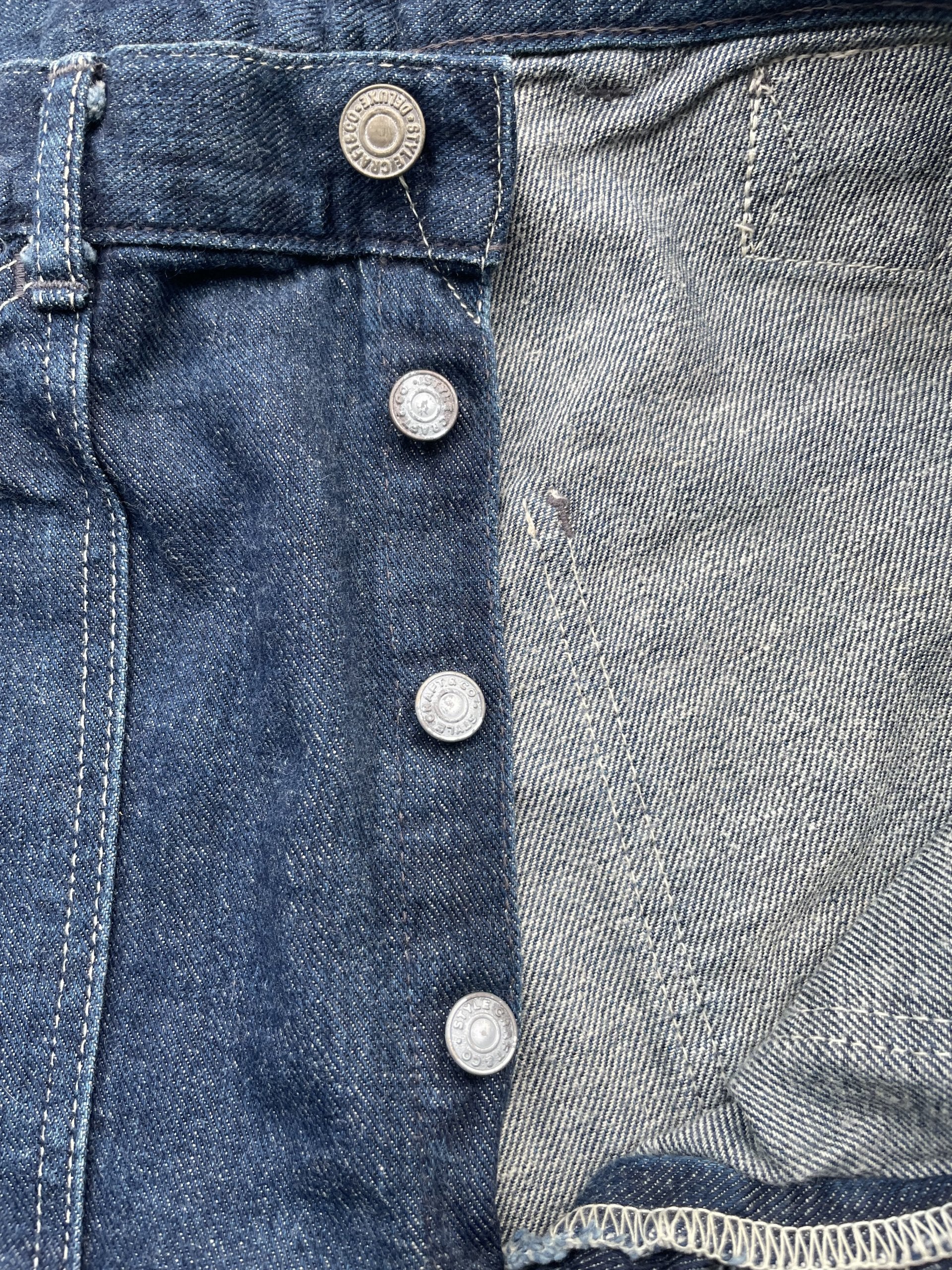 Vintage Evisu Baker Pant Denim