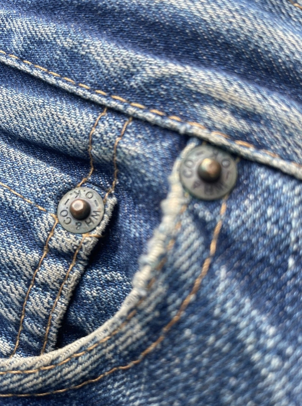 Vintage Warehouse Co Selvedge Denim