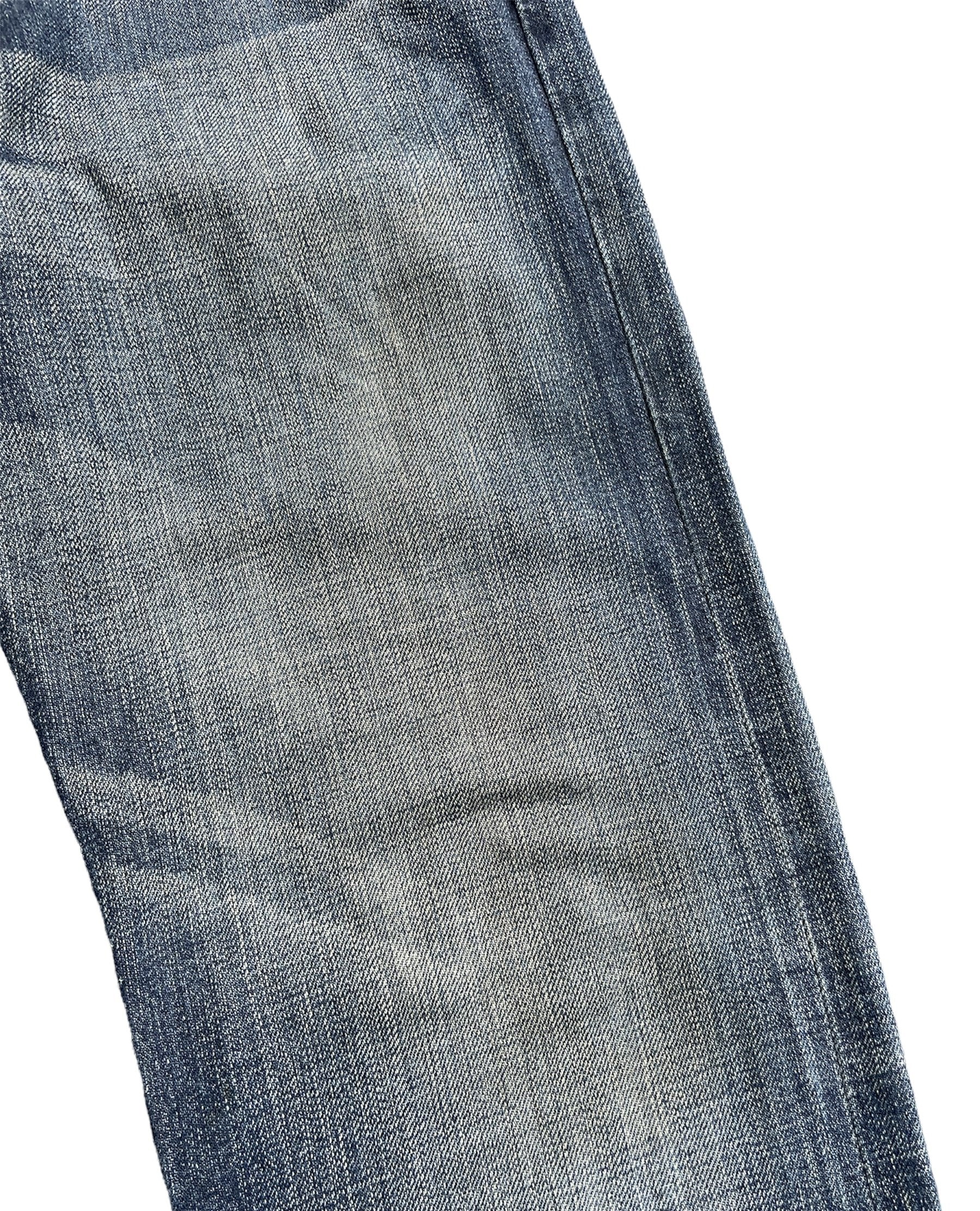 Vintage Levis 523 e Orange line selvedge denim