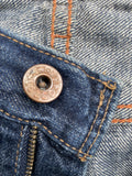 Vintage Levis 523 e Orange line selvedge denim