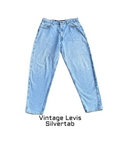 Vintage 1992 Levis Silvertab Baggy