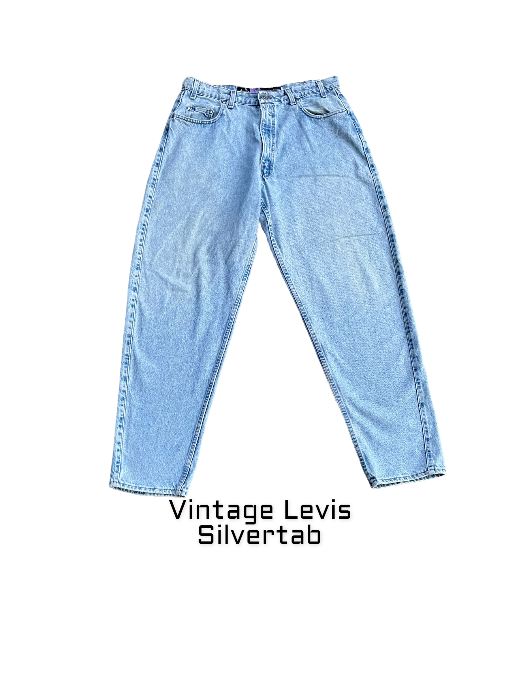 Vintage 1992 Levis Silvertab Baggy