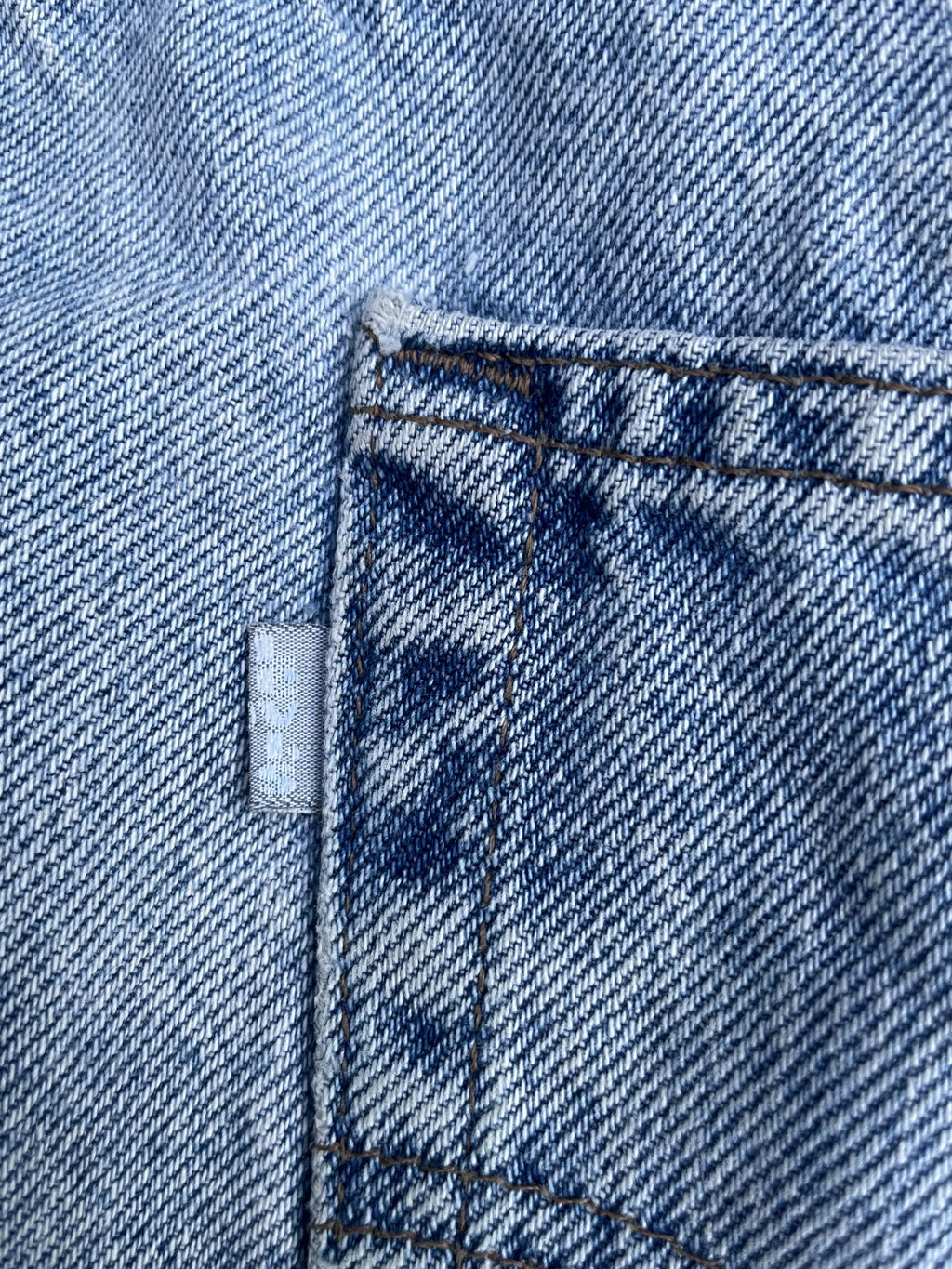 Vintage 1992 Levis Silvertab Baggy