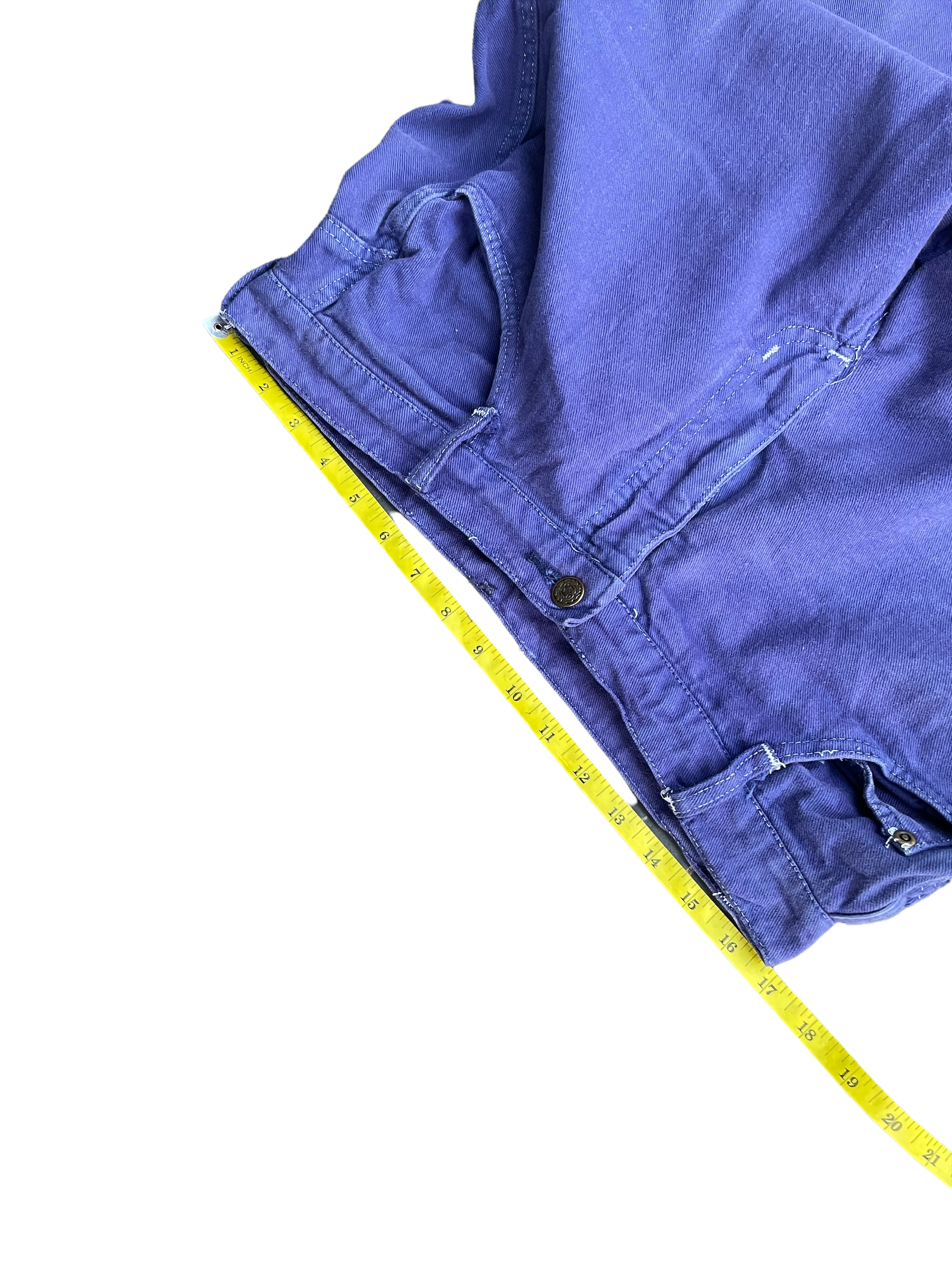 Vintage 70’s Unbrand Puprle Denim