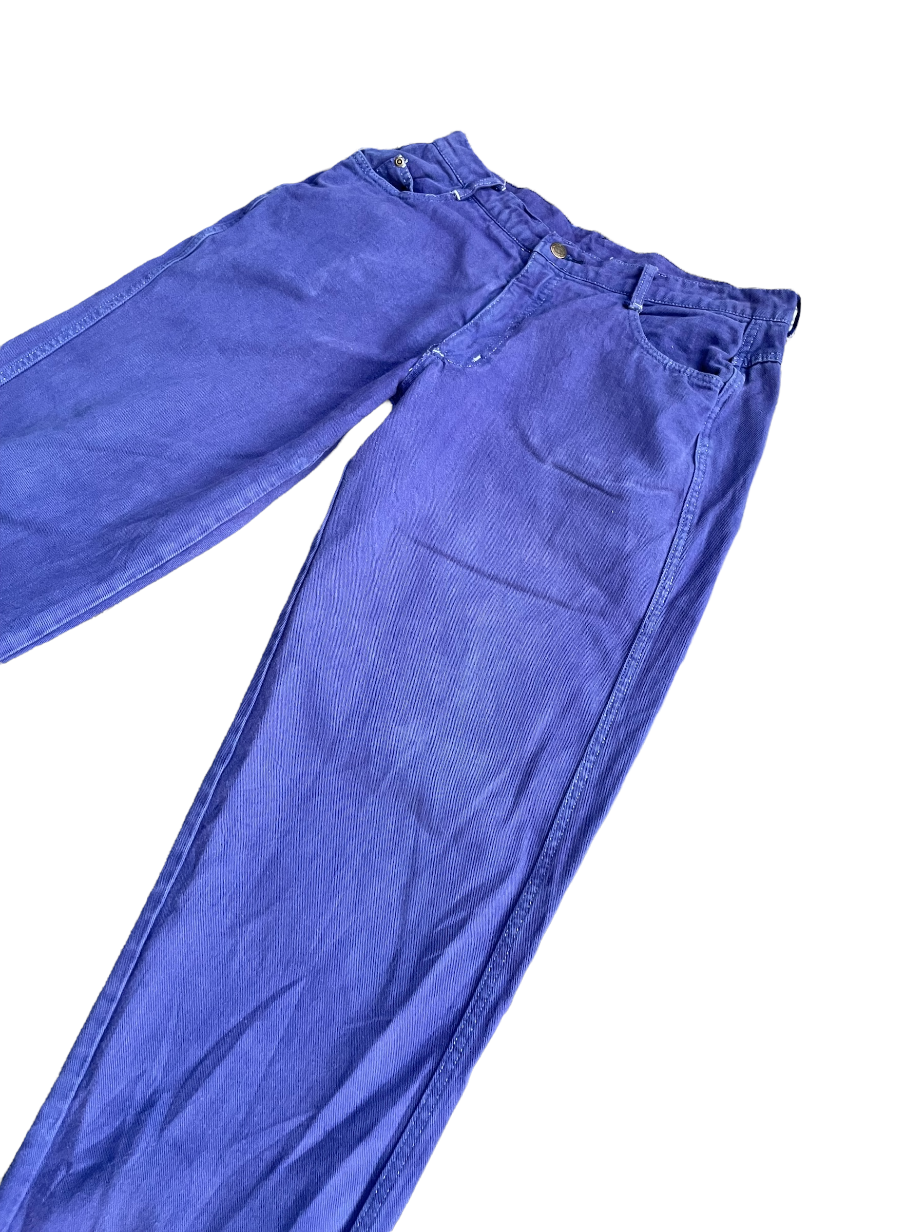Vintage 70’s Unbrand Puprle Denim