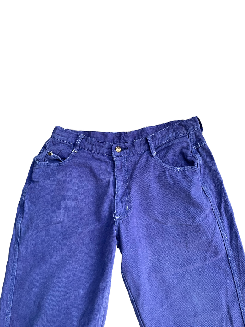 Vintage 70’s Unbrand Puprle Denim