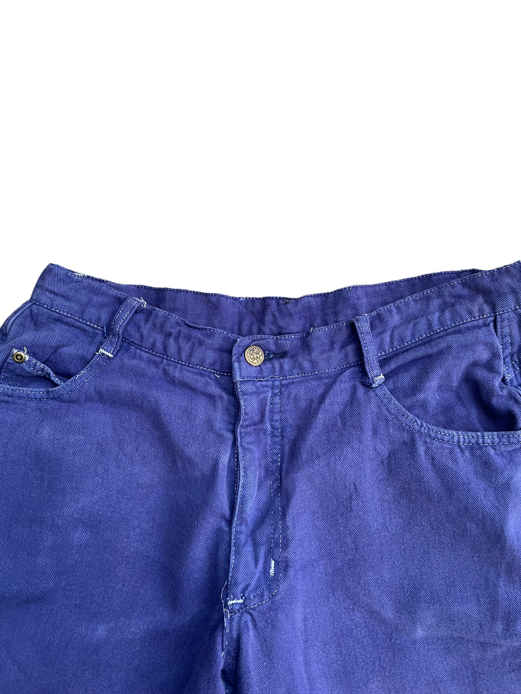 Vintage 70’s Unbrand Puprle Denim
