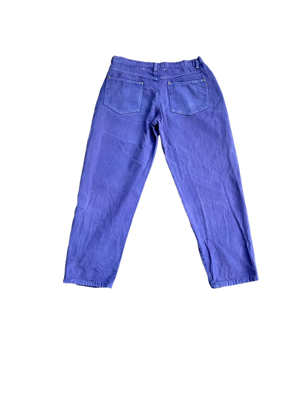 Vintage 70’s Unbrand Puprle Denim