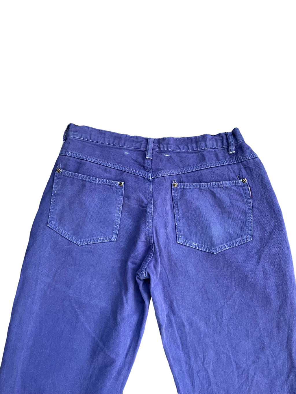 Vintage 70’s Unbrand Puprle Denim