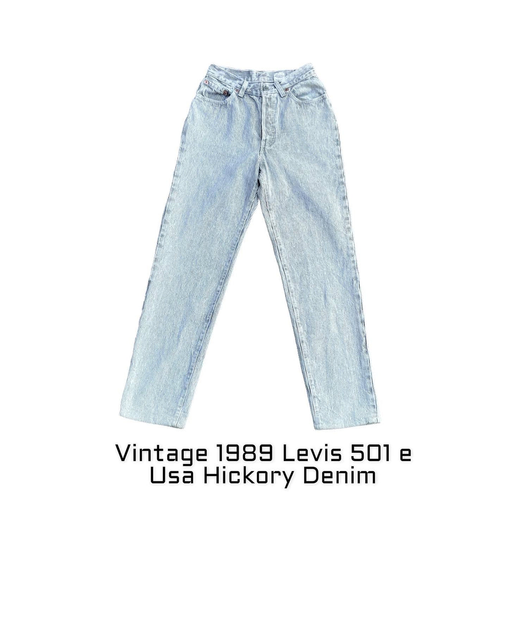 Vintage 1989 Levis 501 e Hickory